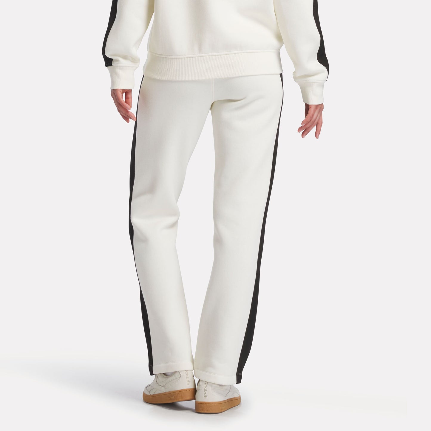 REEBOK APPAREL WOMEN ID Panel Play Fleece Pants WOMEN CHALK