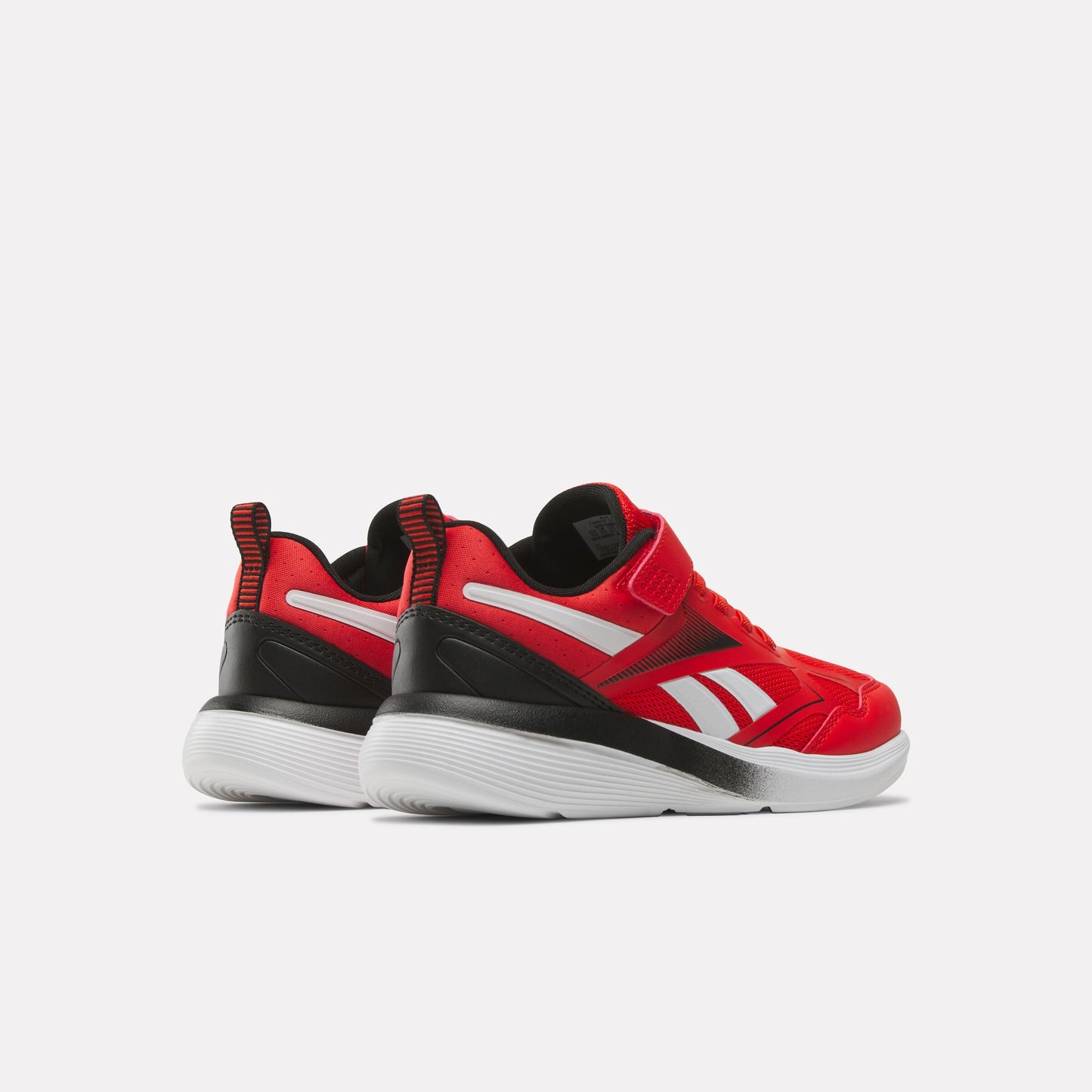 REEBOK FOOTWEAR KIDS Rush Runner 6.0 Elastic Lace Top Strap Running Shoes - Pre-School RIVAL RED/BLACK/FTWR WHITE