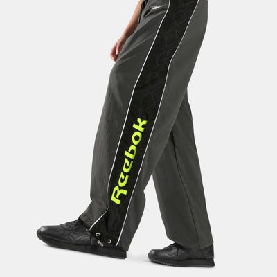 REEBOK APPAREL WOMEN Sidewinder Ripstop Track Pants GREY 6/DIGITAL