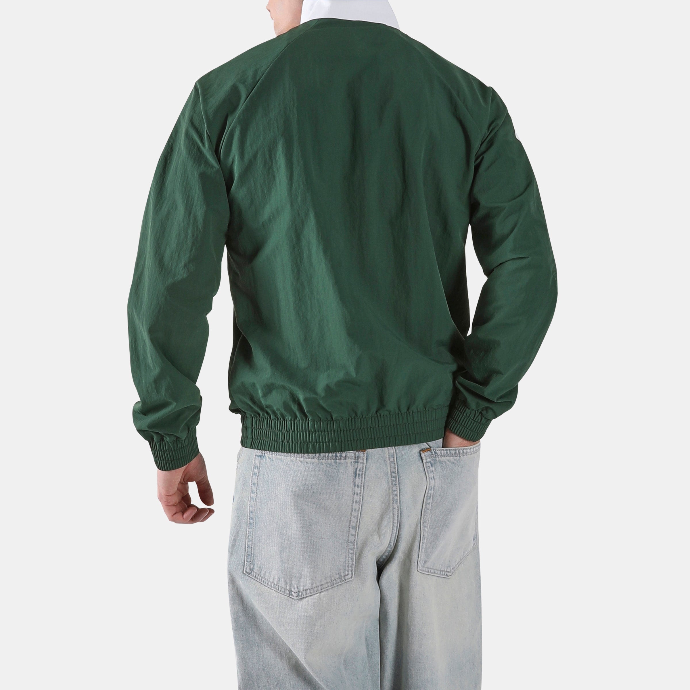 REEBOK APPAREL MEN Vector Track Jacket HERITAGE GREEN/WHITE