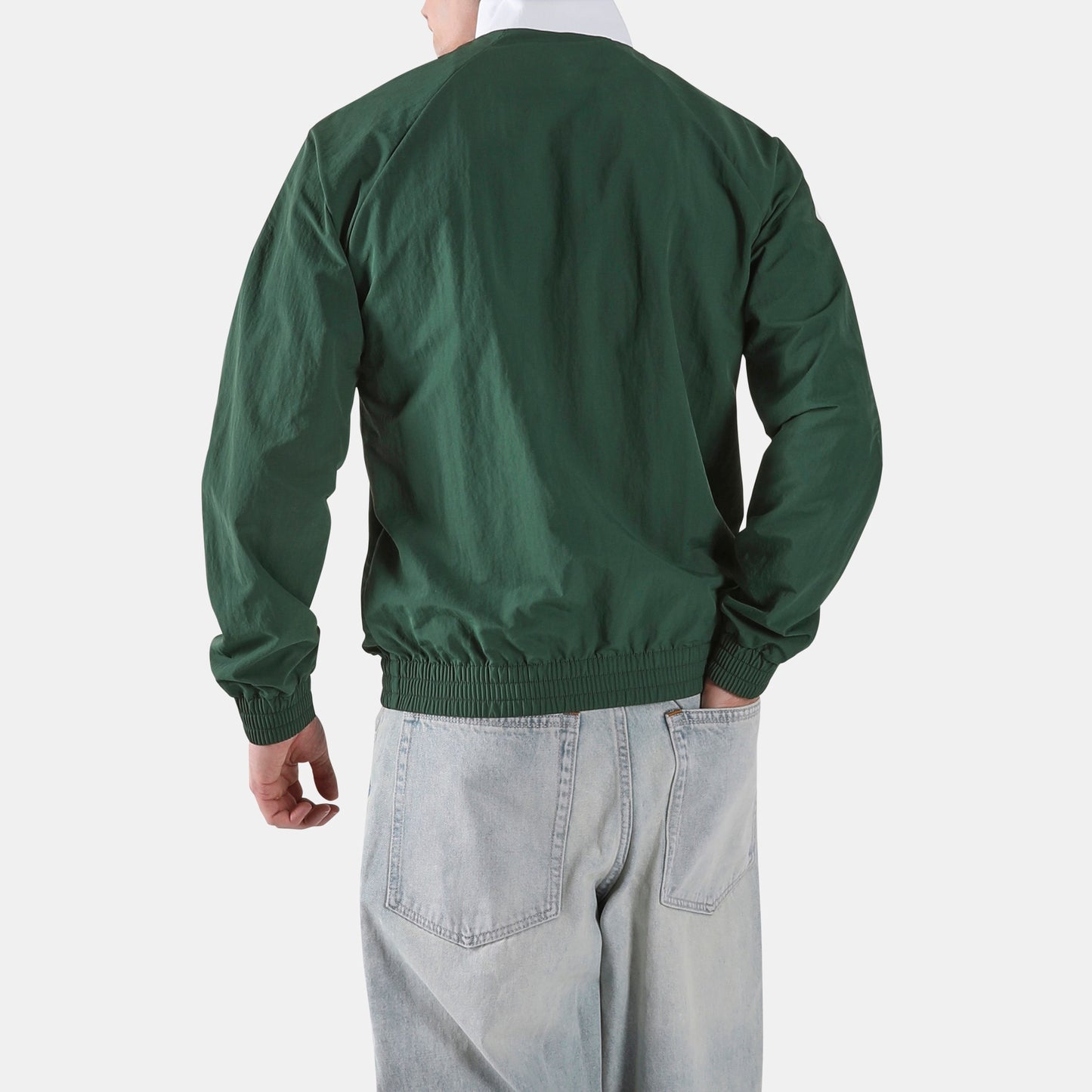 REEBOK APPAREL MEN Vector Track Jacket HERITAGE GREEN/WHITE