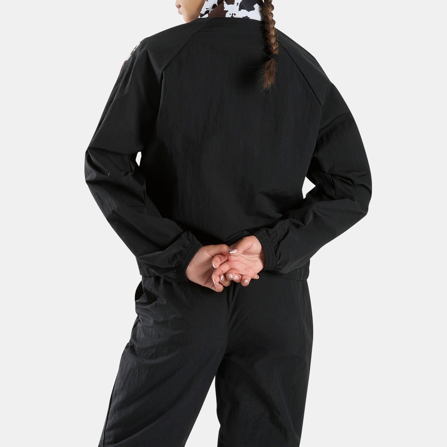REEBOK APPAREL WOMEN Vector Track Jacket OX PRINT/BLACK