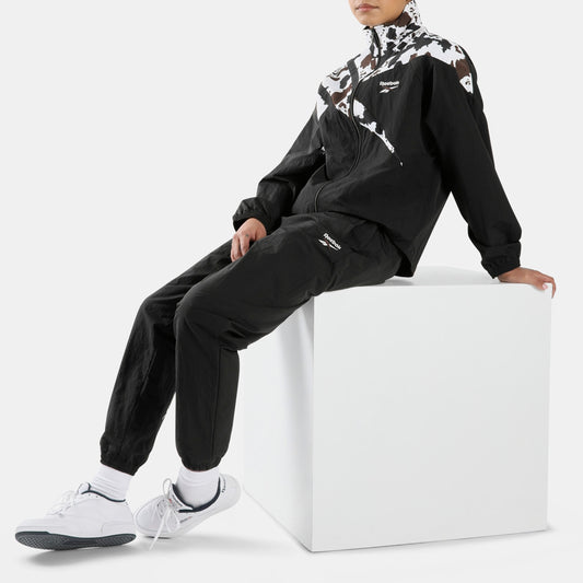 REEBOK APPAREL WOMEN Vector Track Jacket OX PRINT/BLACK