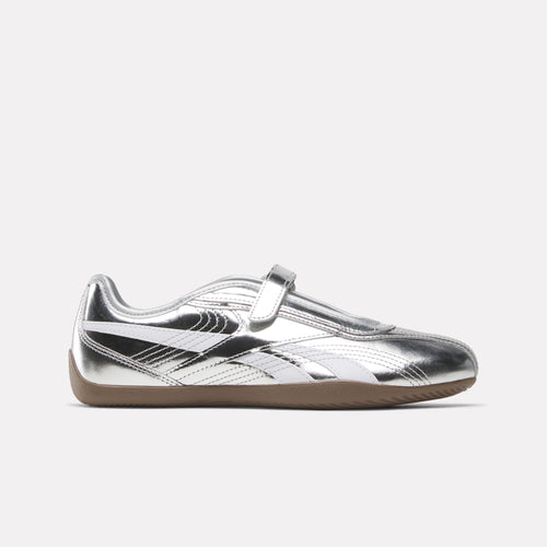 REEBOK FOOTWEAR WOMEN Ultra Lo Mary Jane Shoes SILVER/WHITE/GUM