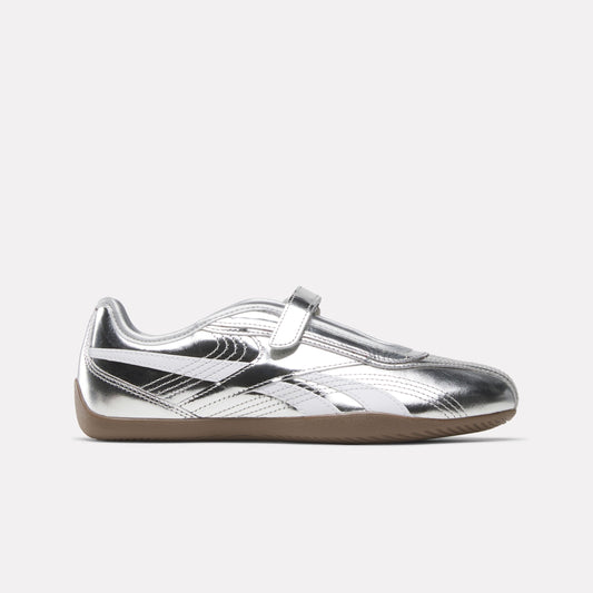 REEBOK FOOTWEAR WOMEN Ultra Lo Mary Jane Shoes SILVER/WHITE/GUM