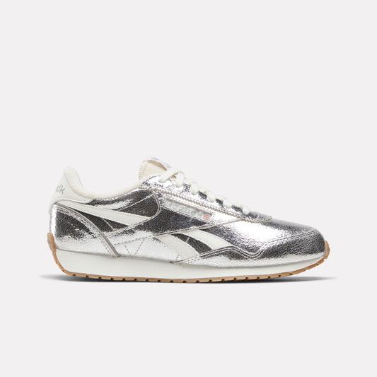REEBOK FOOTWEAR WOMEN Classic AZ Shoes SILVER/CHALK/GUM