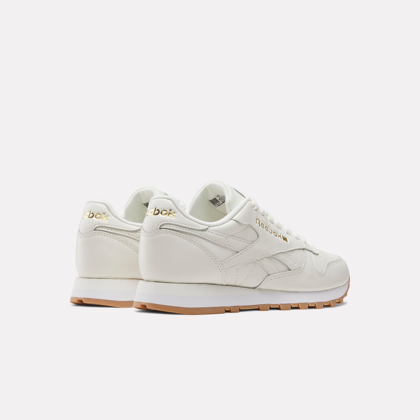 REEBOK FOOTWEAR WOMEN Classic Leather Shoes CHALK/WHITE/GUM