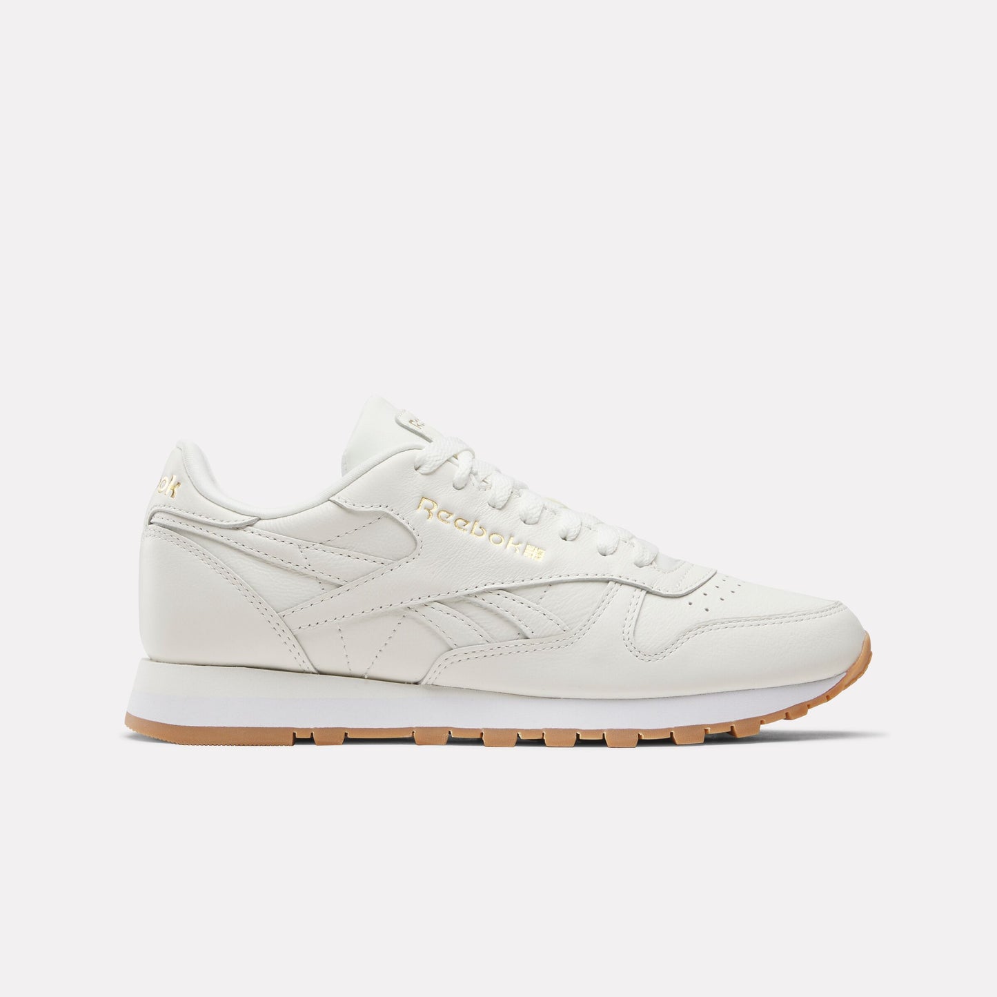 REEBOK FOOTWEAR WOMEN Classic Leather Shoes CHALK/WHITE/GUM