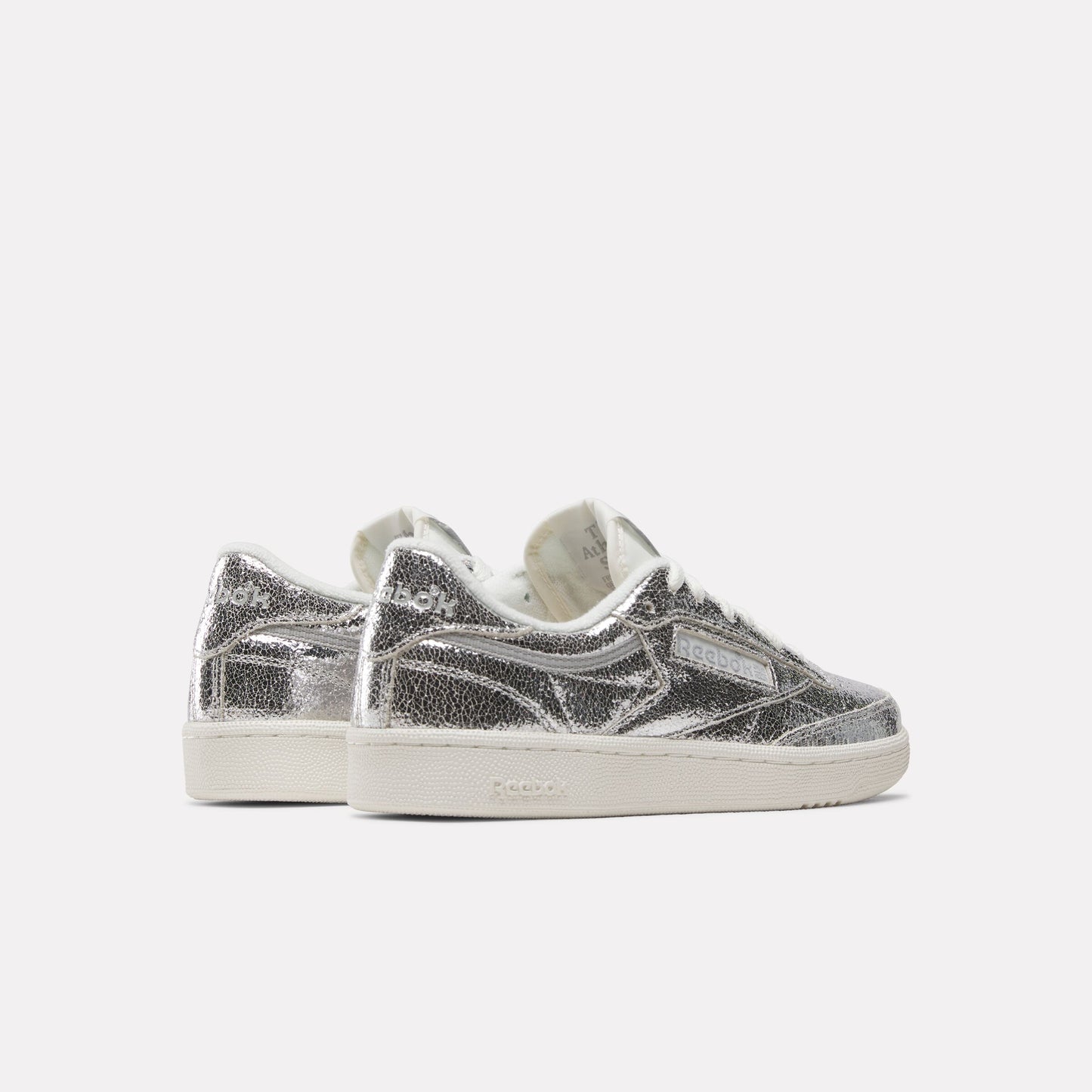 REEBOK FOOTWEAR WOMEN Club C 85 Shoes SILVERMETALLIC/CHALK/NEWGREY1