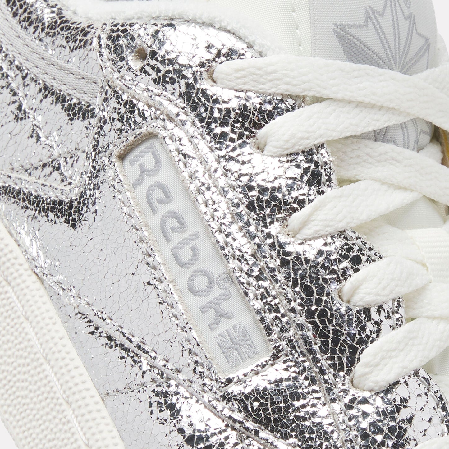 REEBOK FOOTWEAR WOMEN Club C 85 Shoes SILVERMETALLIC/CHALK/NEWGREY1