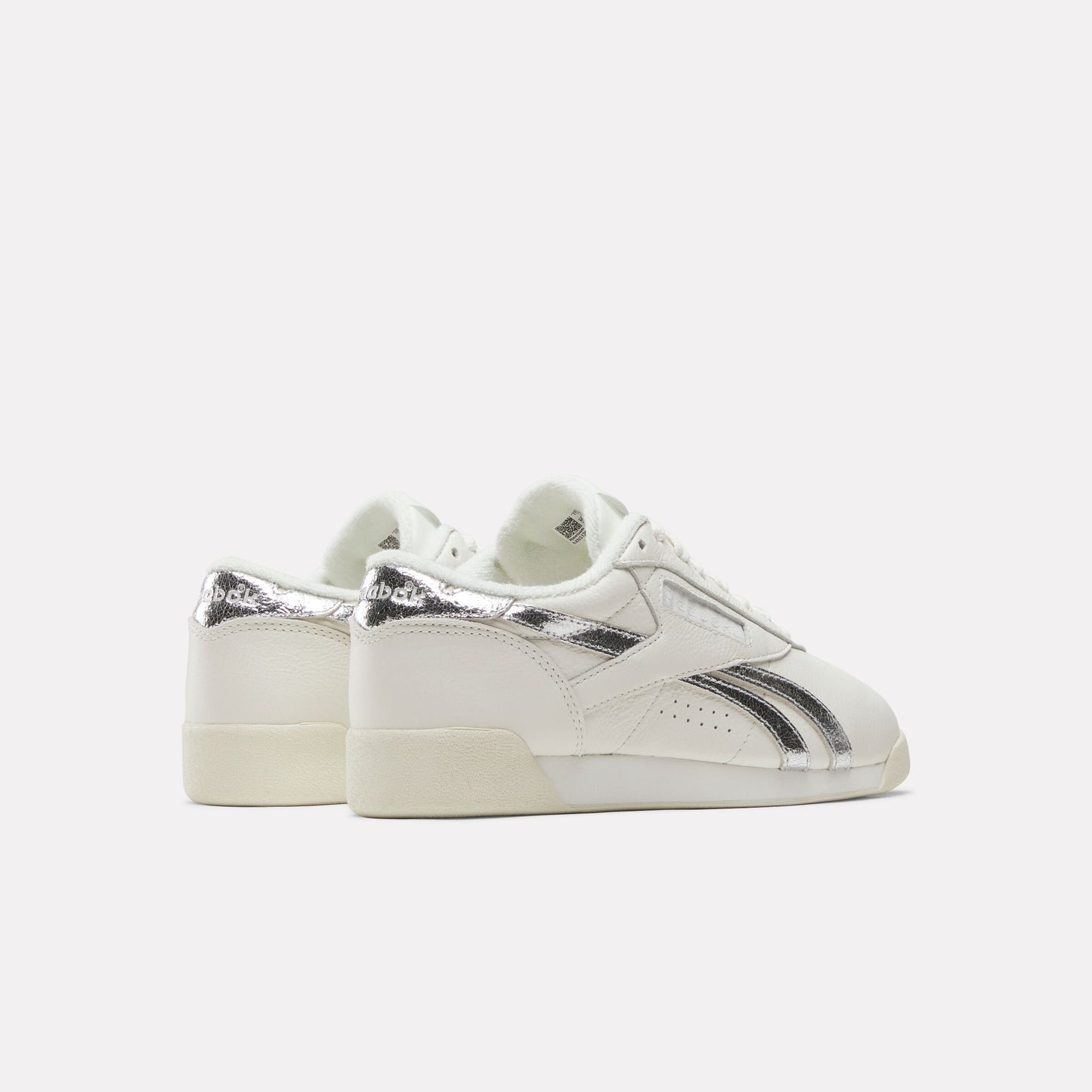 REEBOK FOOTWEAR WOMEN Freestyle Lo Shoes CHALK/SILVERMETALLIC/VINTAGECH