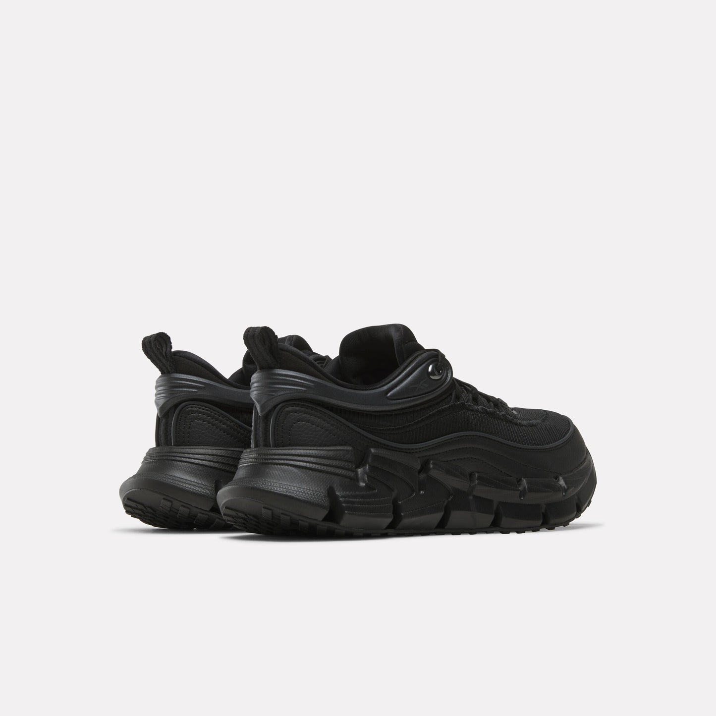 REEBOK FOOTWEAR MEN FloatZig Encore Shoes BLACK/BLACK