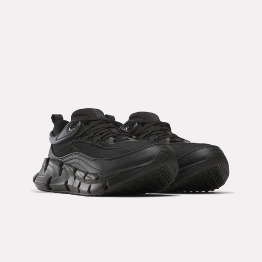 REEBOK FOOTWEAR MEN FloatZig Encore Shoes BLACK/BLACK