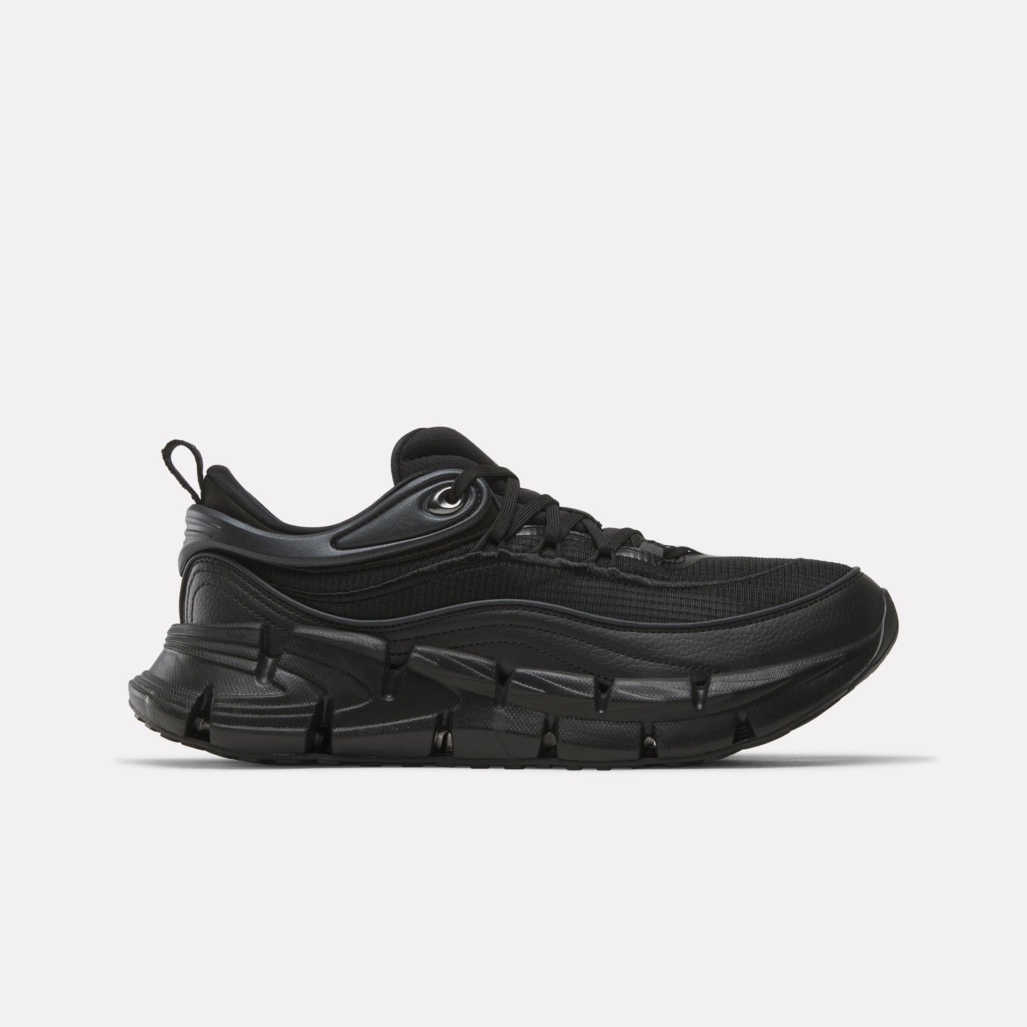 REEBOK FOOTWEAR MEN FloatZig Encore Shoes BLACK/BLACK