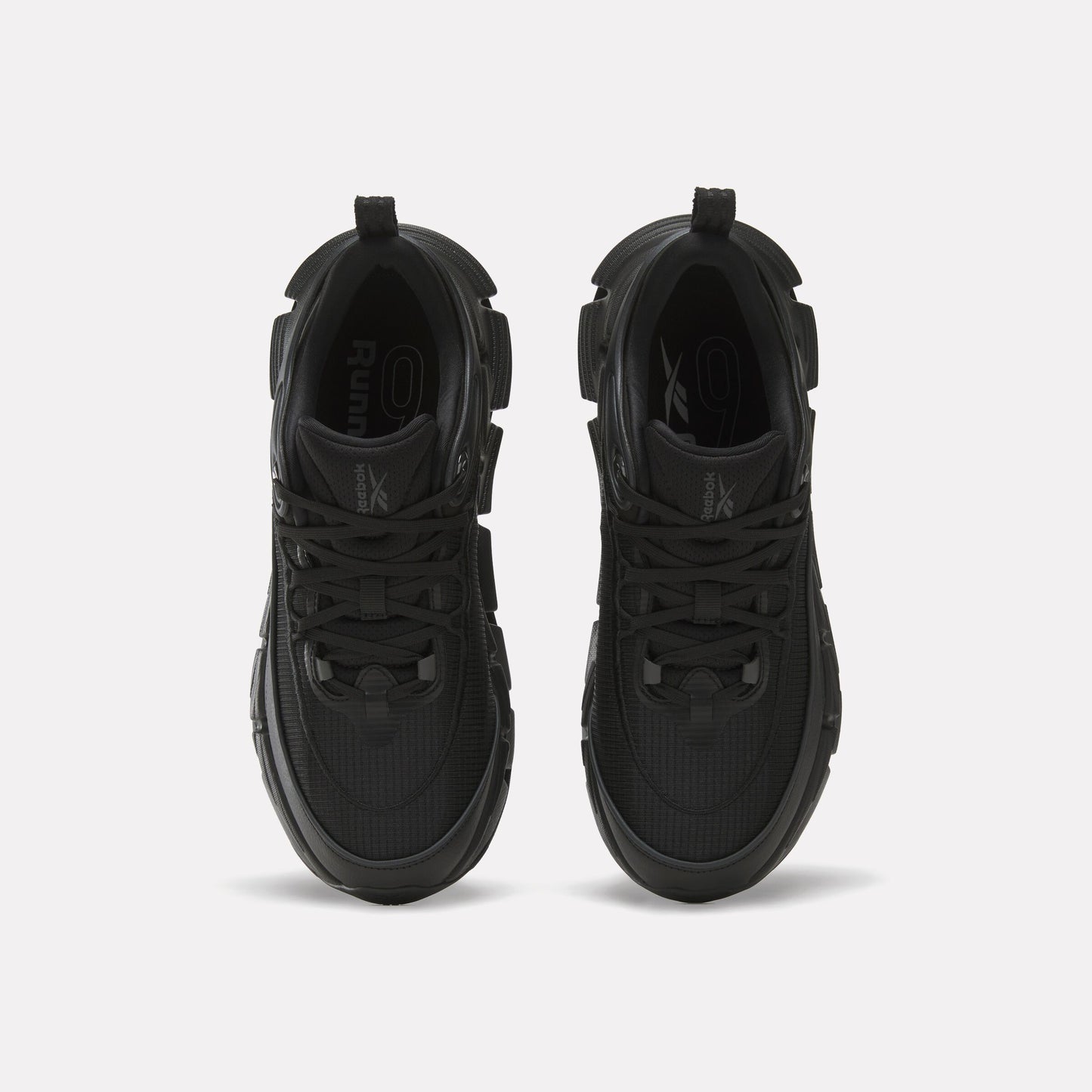 REEBOK FOOTWEAR MEN FloatZig Encore Shoes BLACK/BLACK