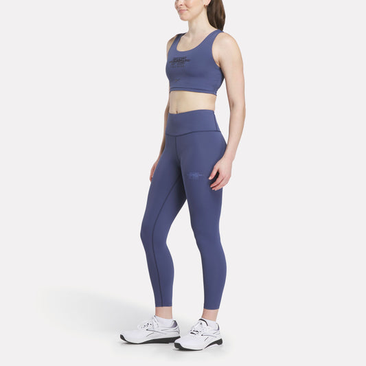 REEBOK APPAREL WOMEN Reebok x F45 Training Sports Bra LEGACY BLUE