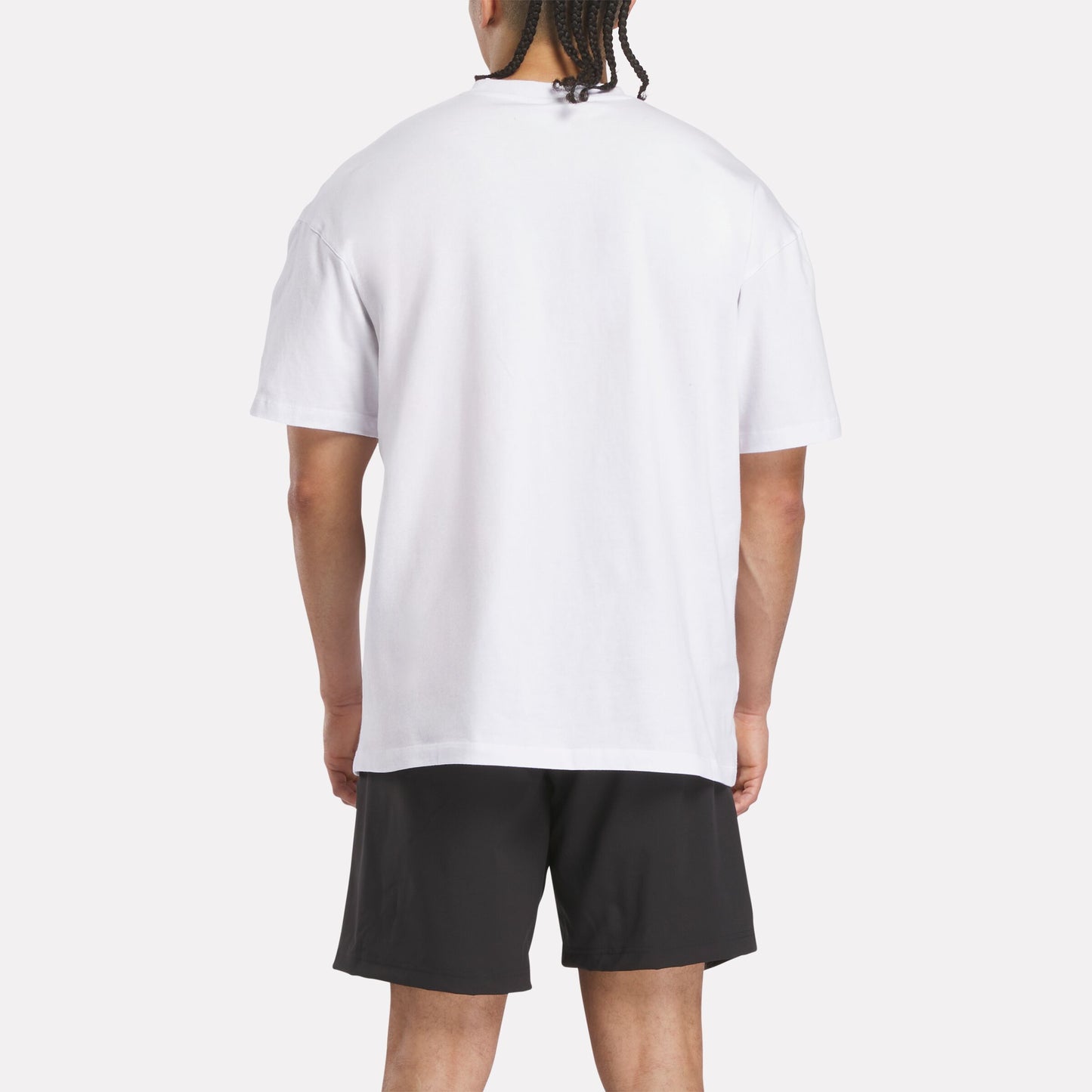 REEBOK APPAREL UNISEX  Reebok x F45 Training Relaxed T-Shirt WHITE/GREY 3
