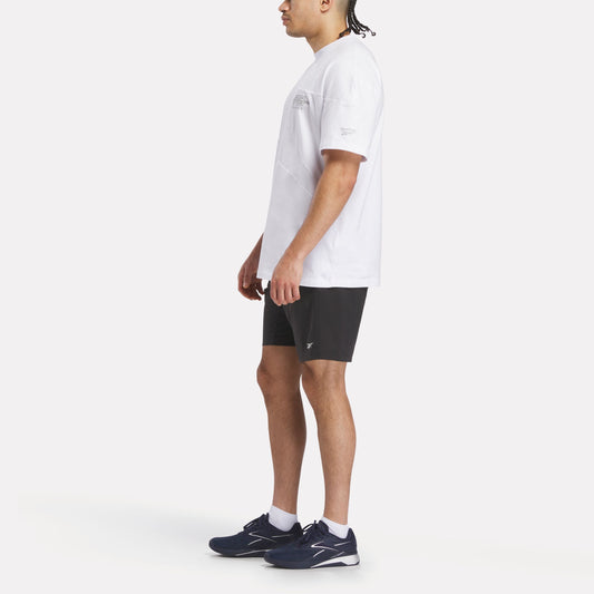 REEBOK APPAREL UNISEX  Reebok x F45 Training Relaxed T-Shirt WHITE/GREY 3