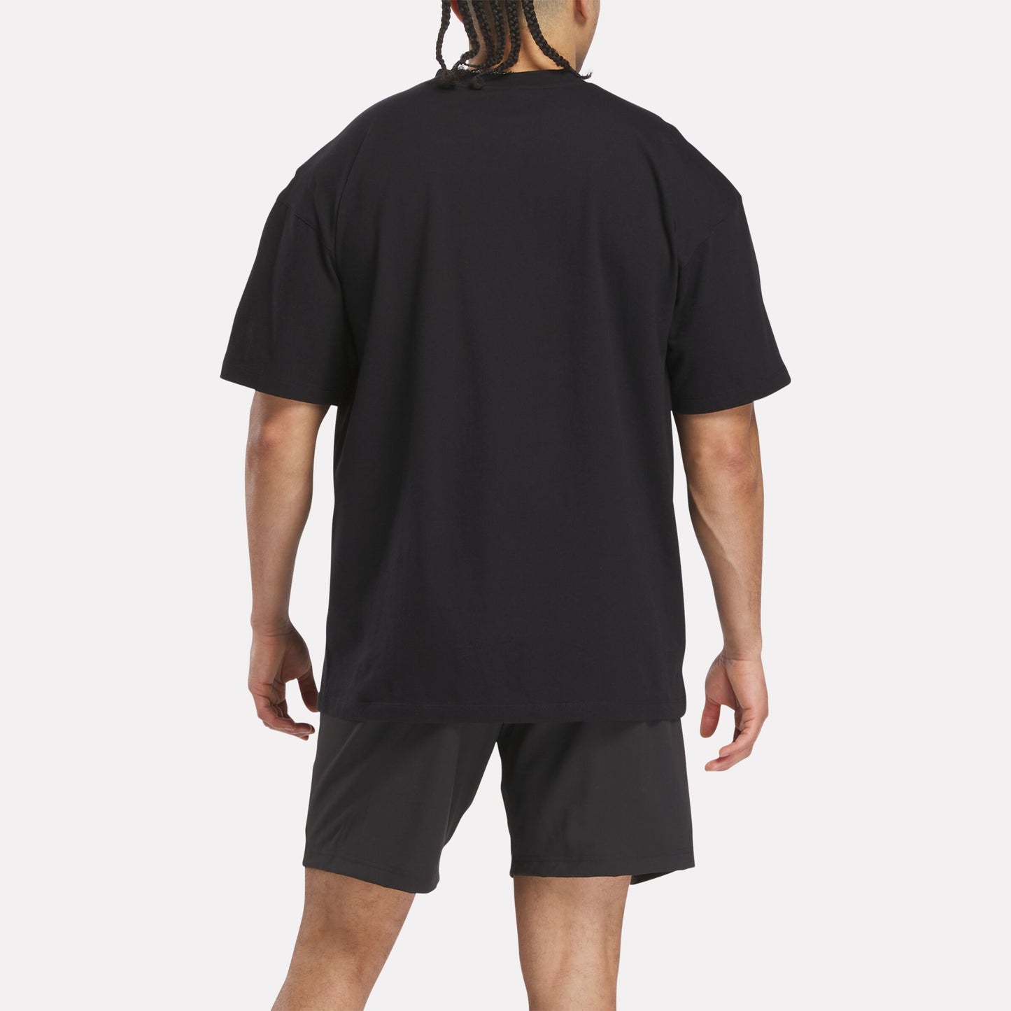 REEBOK APPAREL UNISEX Reebok x F45 Training Relaxed T-Shirt BLACK/ALMOST BLACK