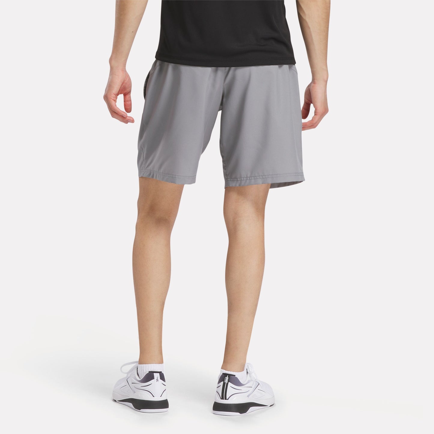 REEBOK APPAREL MEN Reebok x F45 Training Woven Shorts GREY 3