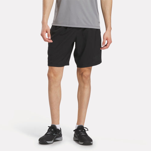 REEBOK APPAREL MEN Reebok x F45 Training Woven Shorts BLACK
