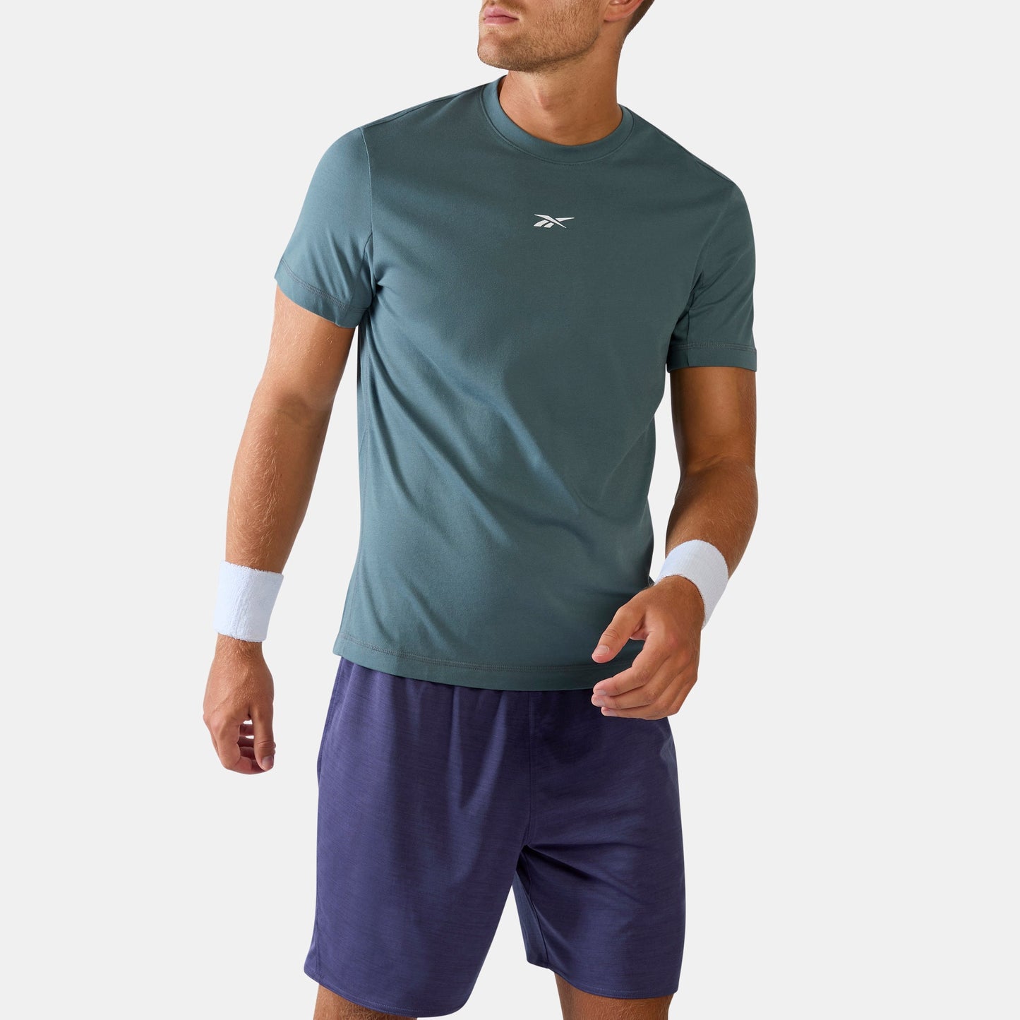 REEBOK APPAREL MEN Athlete T-Shirt MIDNIGHT TIDE