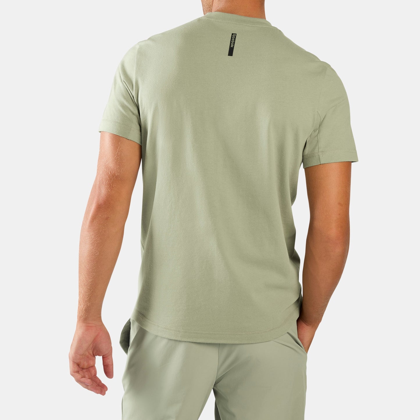 REEBOK APPAREL MEN Athlete T-Shirt HAZY GREEN