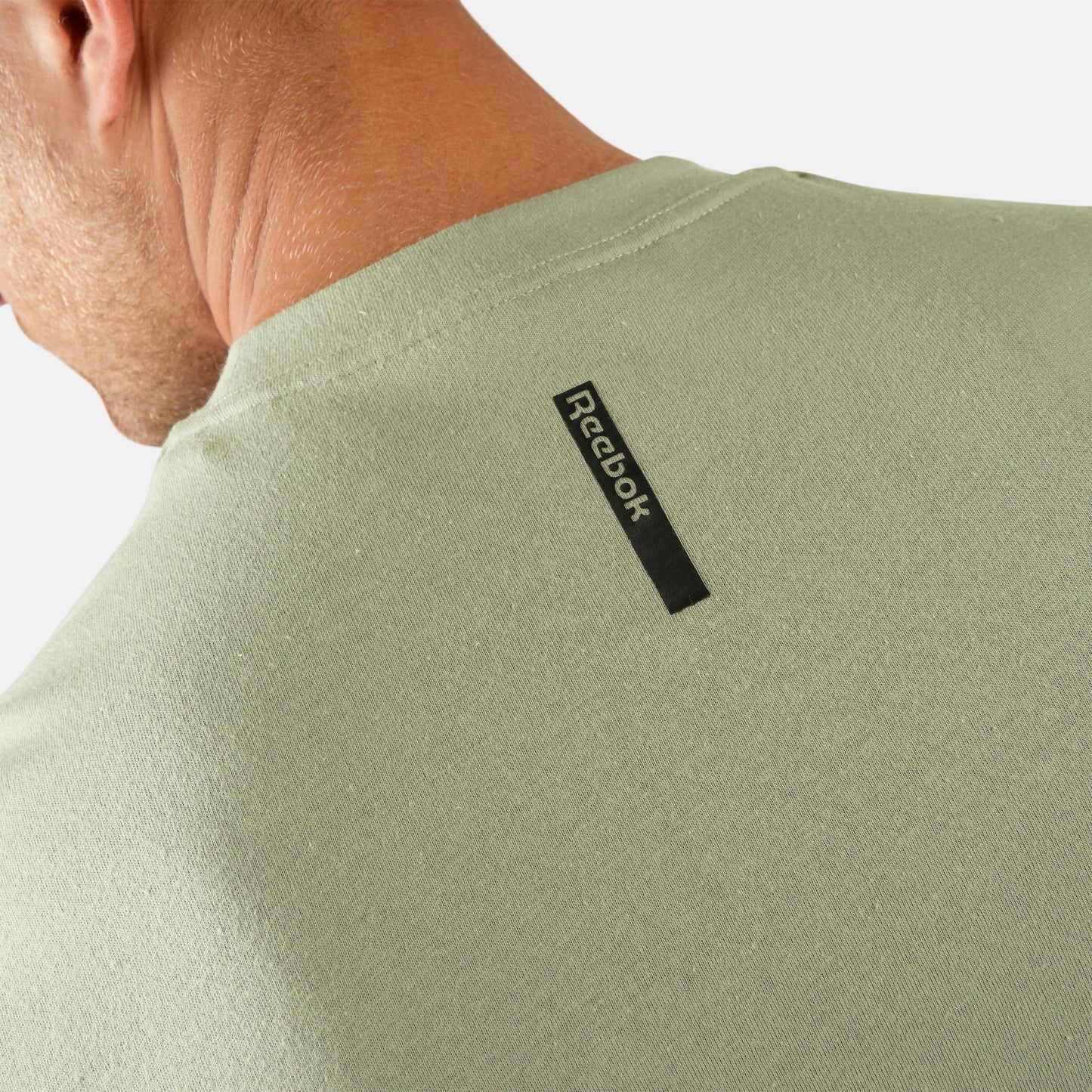 REEBOK APPAREL MEN Athlete T-Shirt HAZY GREEN