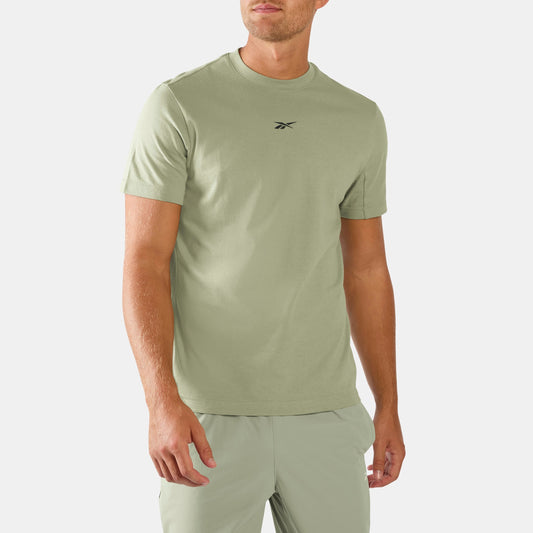 REEBOK APPAREL MEN Athlete T-Shirt HAZY GREEN