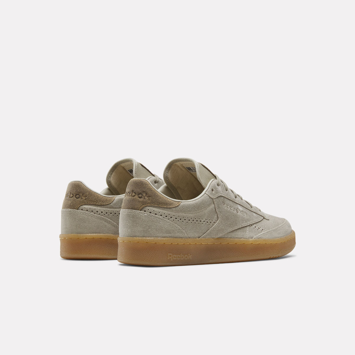 REEBOK FOOTWEAR MEN Club C 85 Vintage Shoes CHALK/TOBACCO/GUM5