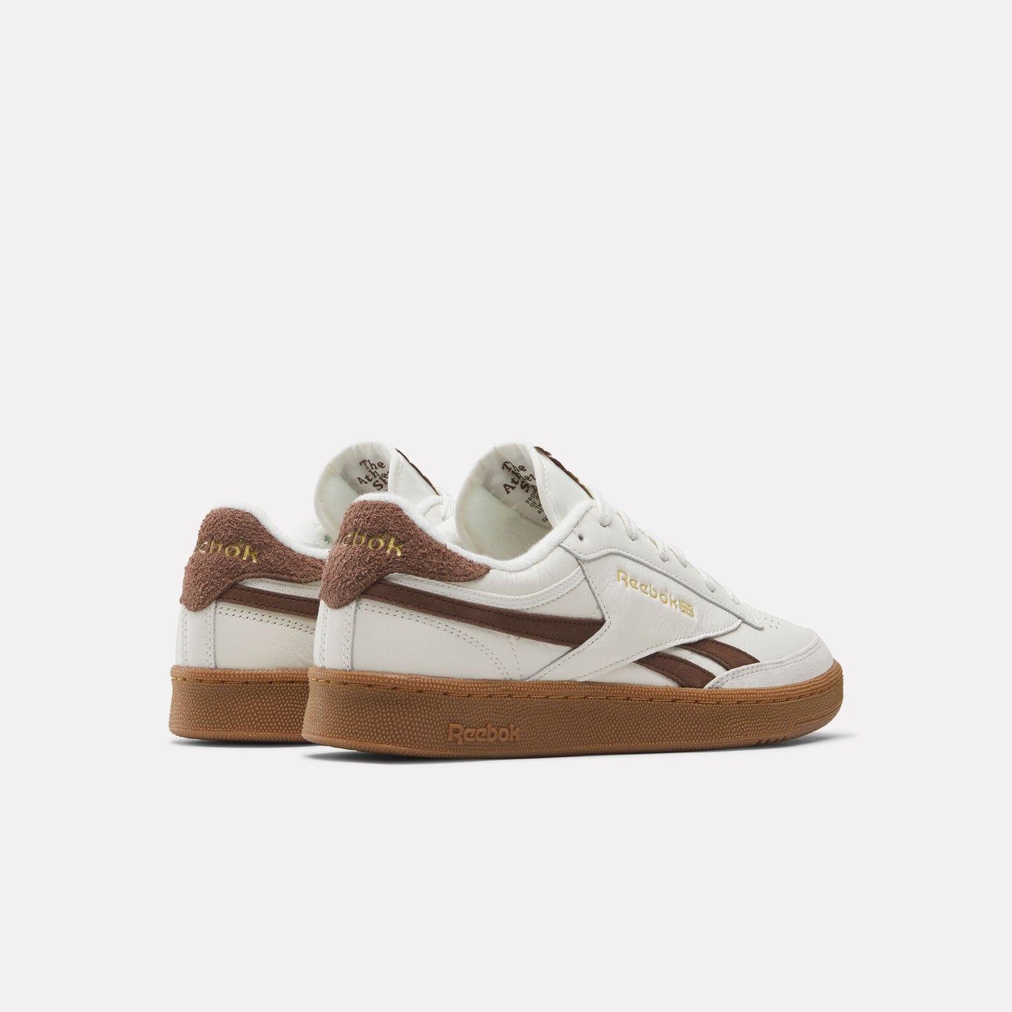 REEBOK FOOTWEAR MEN Club C Revenge Vintage Shoes CHALK/FORMALBROWN/GUM