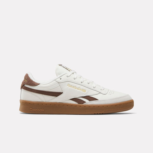 REEBOK FOOTWEAR MEN Club C Revenge Vintage Shoes CHALK/FORMALBROWN/GUM