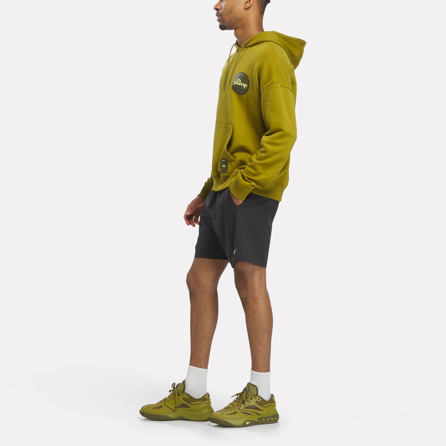 REEBOK APPAREL MEN Pump OG Hoodie MURKY GREEN