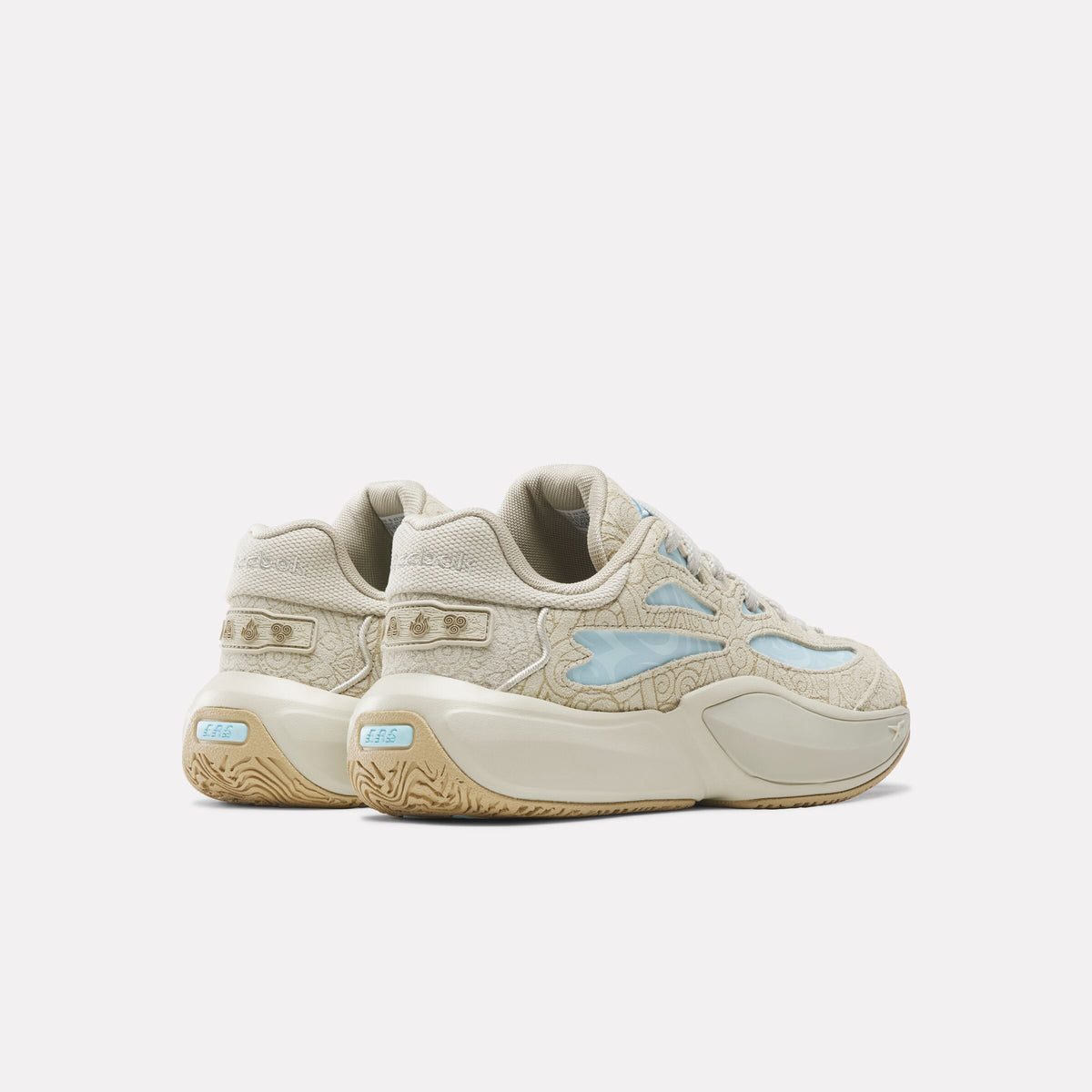 REEBOK FOOTWEAR UNISEX Reebok x Avatar Engine A 26 Basketball Shoes SPORTBEIGE/BROWN/BLUE