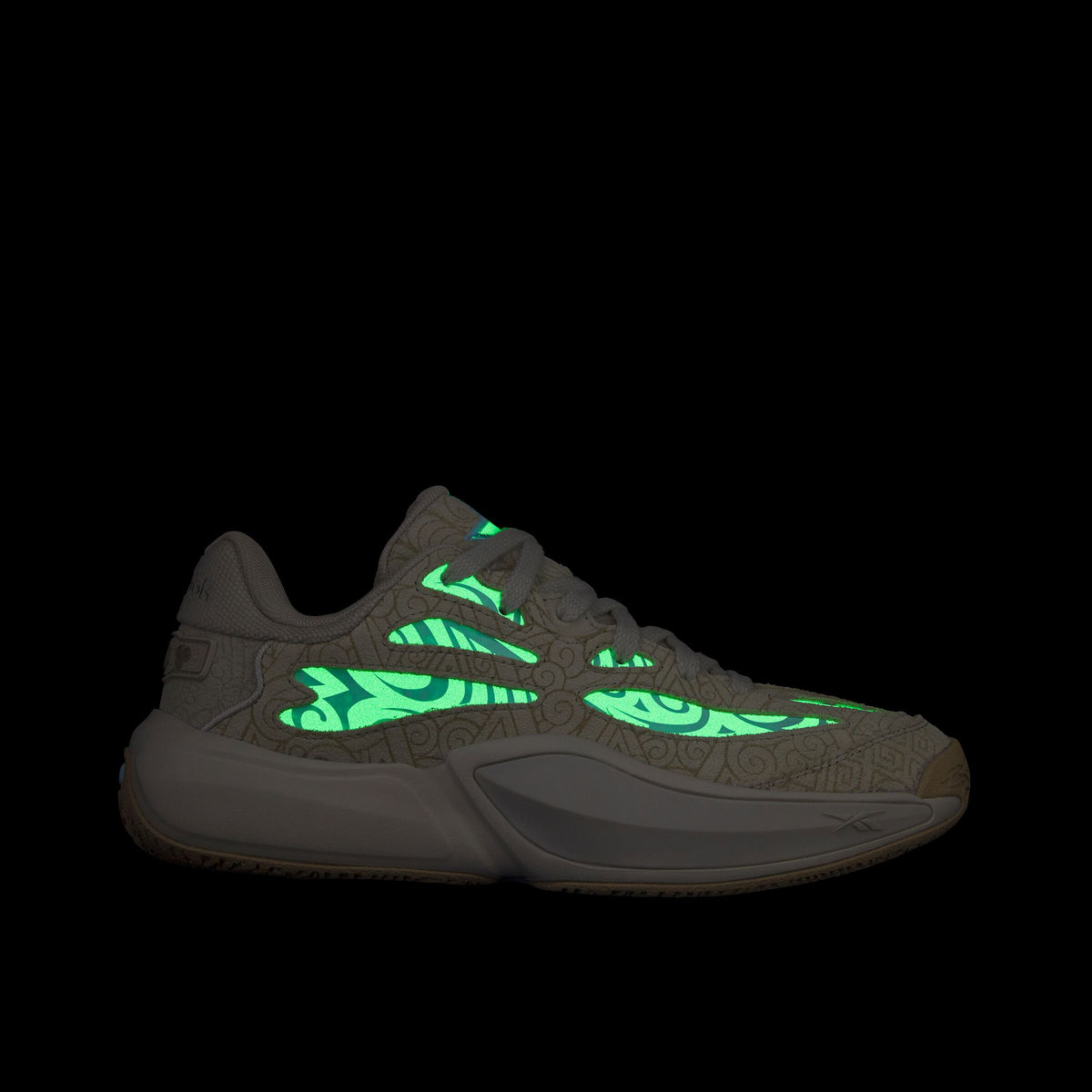 REEBOK FOOTWEAR UNISEX Reebok x Avatar Engine A 26 Basketball Shoes SPORTBEIGE/BROWN/BLUE