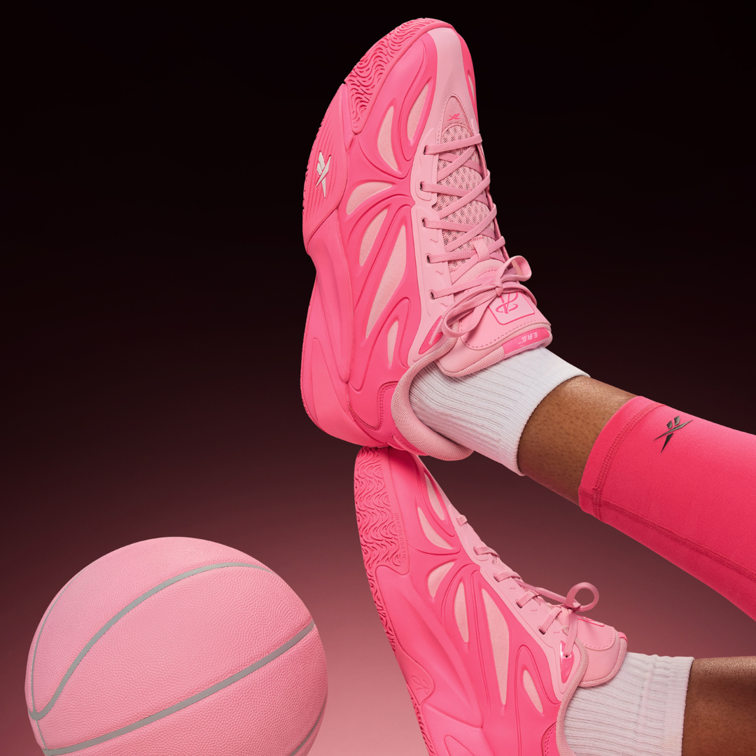 Reebok Footwear Men Angel Reese 1 Basketball Shoes PINK