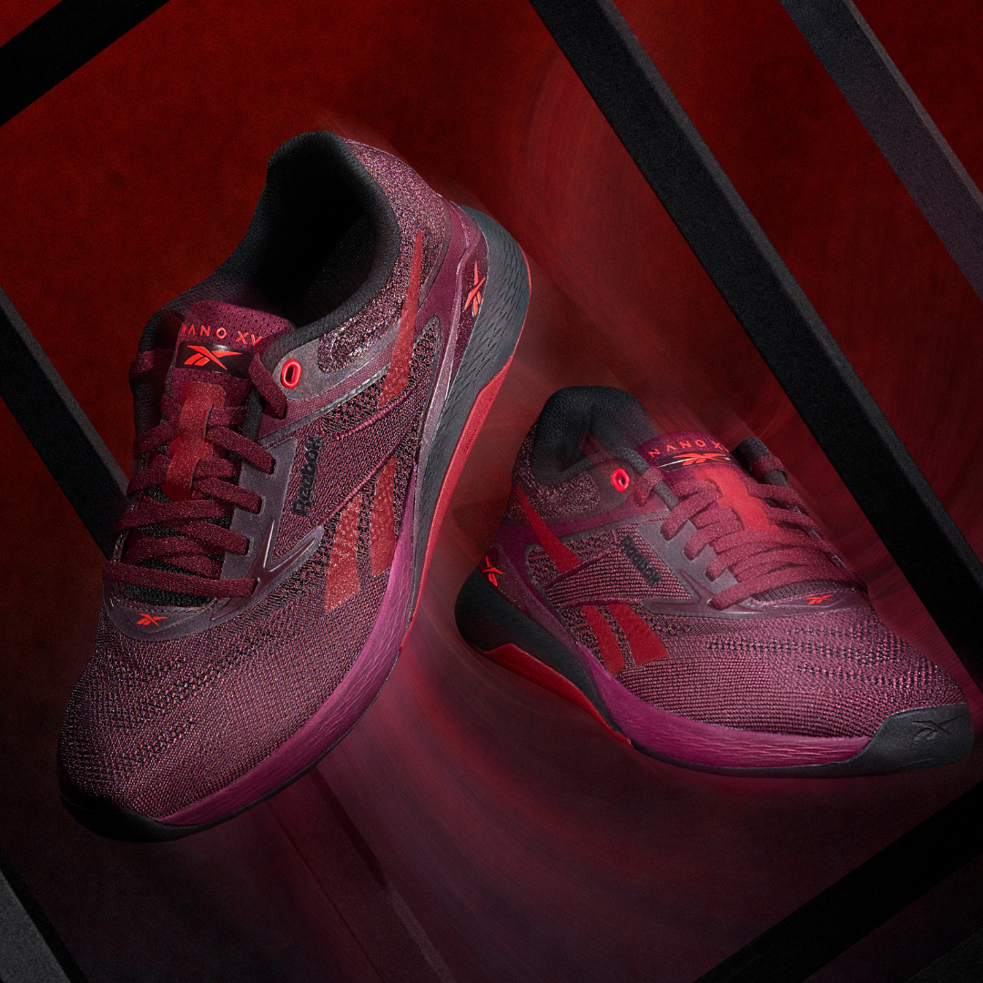 Reebok Footwear Women Nano X5 Training Shoes BLACK CHERRY/BLACK/RETRO RED