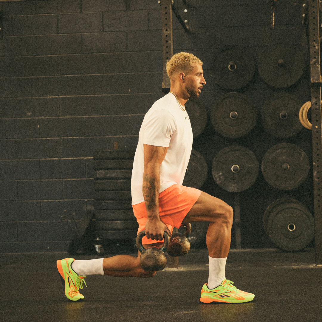 Reebok Footwear Men Nano X5 Edge Training Shoes DIGITAL LIME/BLACK