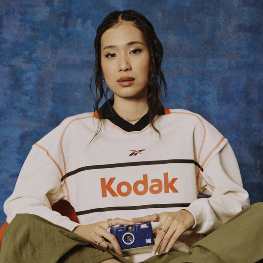 Reebok Apparel Men Reebok x Kodak Crew Sweatshirt VINTAGE CHALK