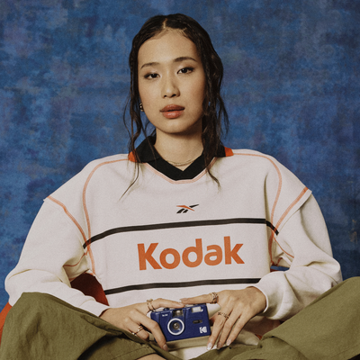 Reebok Apparel Men Reebok x Kodak Crew Sweatshirt VINTAGE CHALK