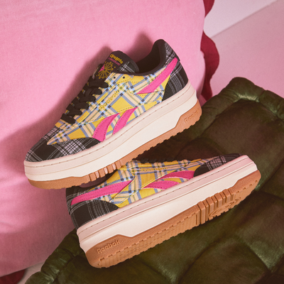 Reebok Footwear Women Reebok x Clueless Campio Extra Shoes YELLOW/BLACK/PINK