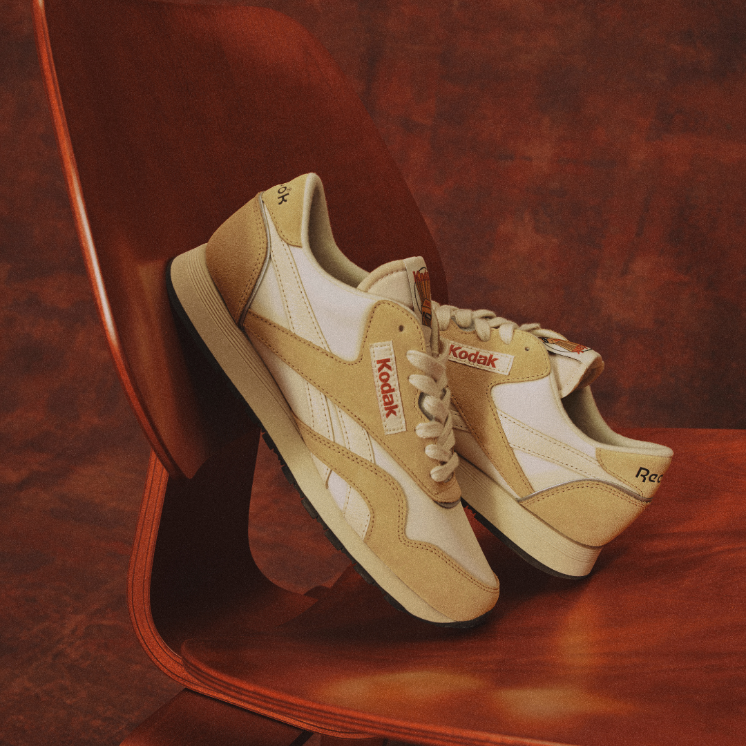 Yellow Reebok Pyffer Reebok Footwear Men Reebok x Kodak Classic Nylon Shoes YELLOW/CREAM/RE ...