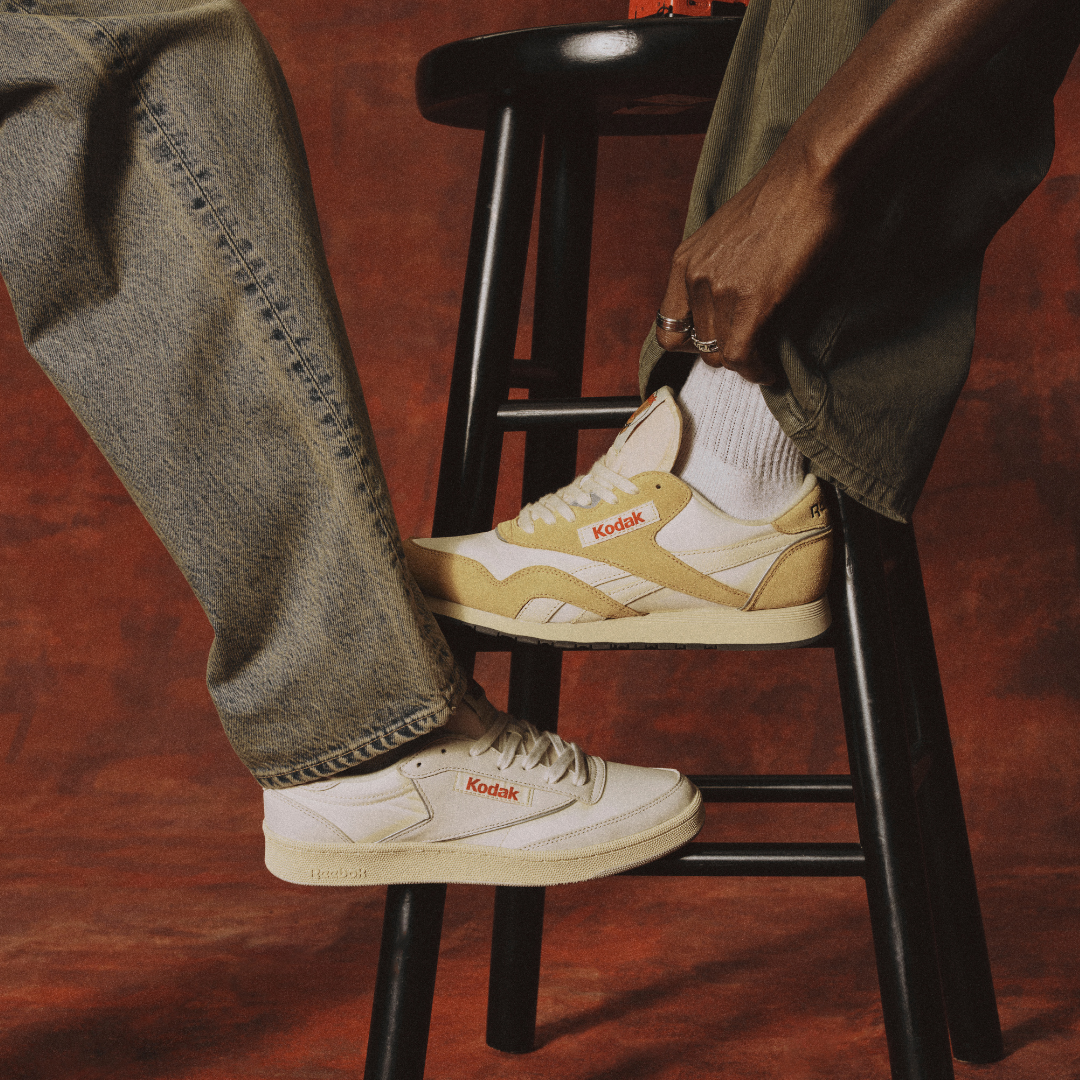 Reebok Footwear Men Reebok x Kodak Classic Nylon Shoes YELLOW/CREAM/RED