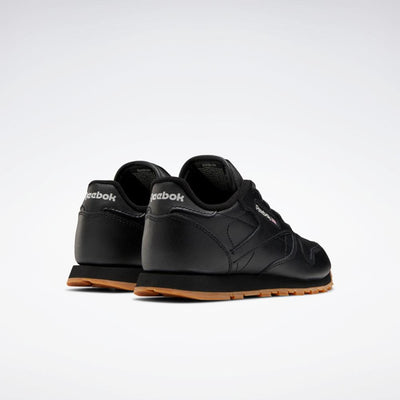 Reebok Footwear Kids Classic Leather Shoes - Pre-School BLACK/GUM/INT
