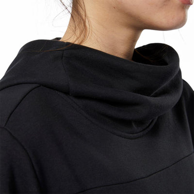 Reebok Apparel Women Classics Vector Hooded Dress BLACK