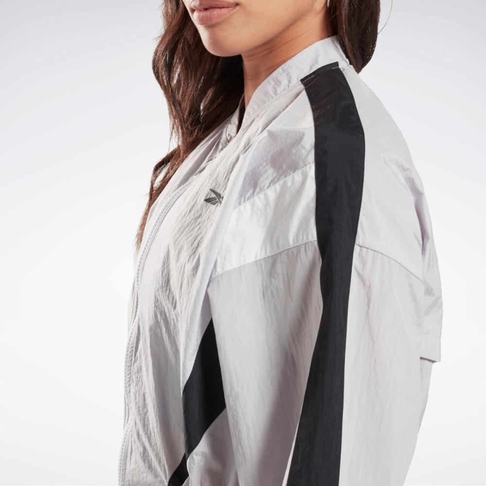 Reebok Apparel Women Studio Woven Jacket STEGRY