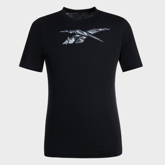 Reebok Apparel Men Reebok Graphic T-Shirt BLACK