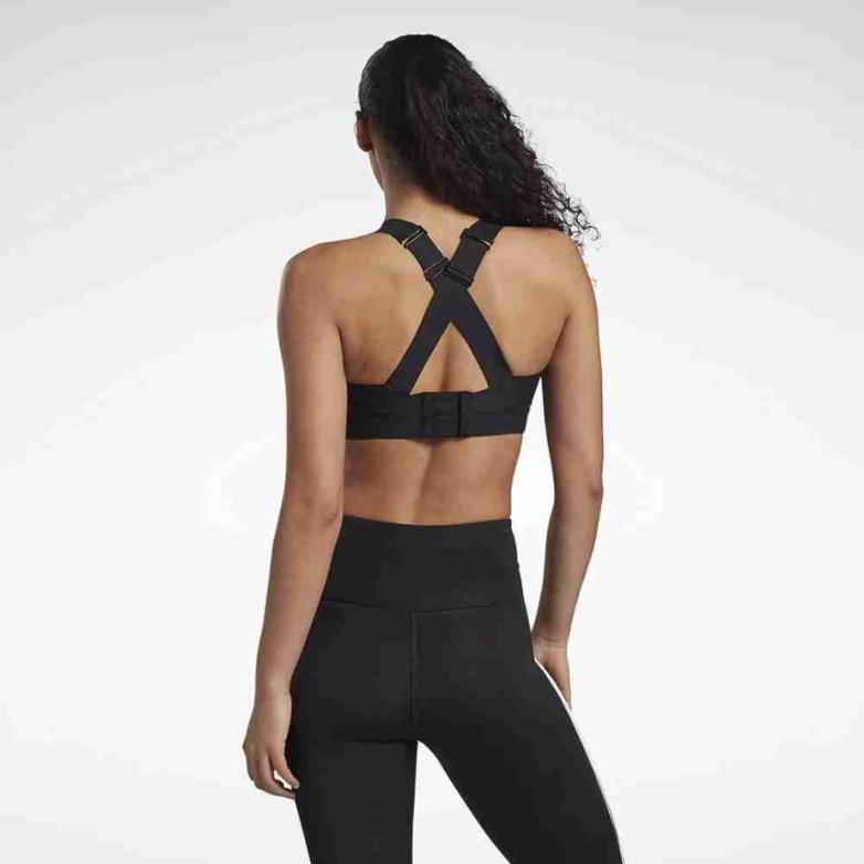 Reebok Apparel Women Puremove+ Bra Motion Sense BLACK