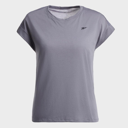 Reebok Apparel Women Workout Ready Supremium Detail Tee GRAGRY