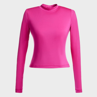 Reebok Apparel Women MYT Long Sleeve Top PROPNK